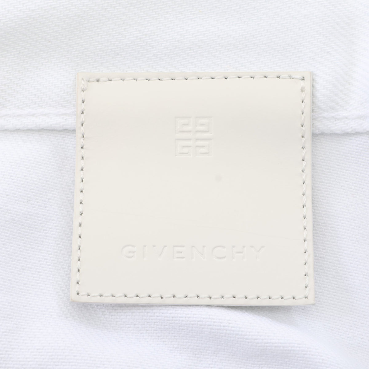 ショート デニムパンツ コットン ホワイト ジバンシィ ボトムス GIVENCHY