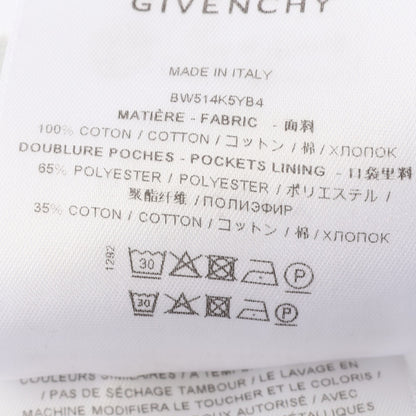ショート デニムパンツ コットン ホワイト ジバンシィ ボトムス GIVENCHY