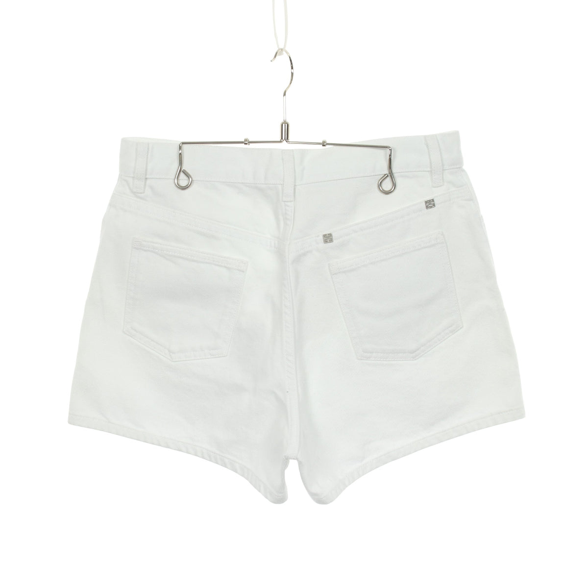 ショート デニムパンツ コットン ホワイト ジバンシィ ボトムス GIVENCHY