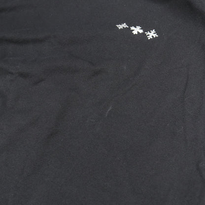 ロゴスタッズ 半袖Tシャツ コットン ブラック タトラス