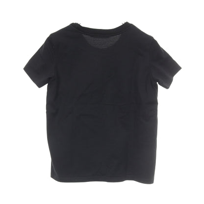 ロゴスタッズ 半袖Tシャツ コットン ブラック タトラス