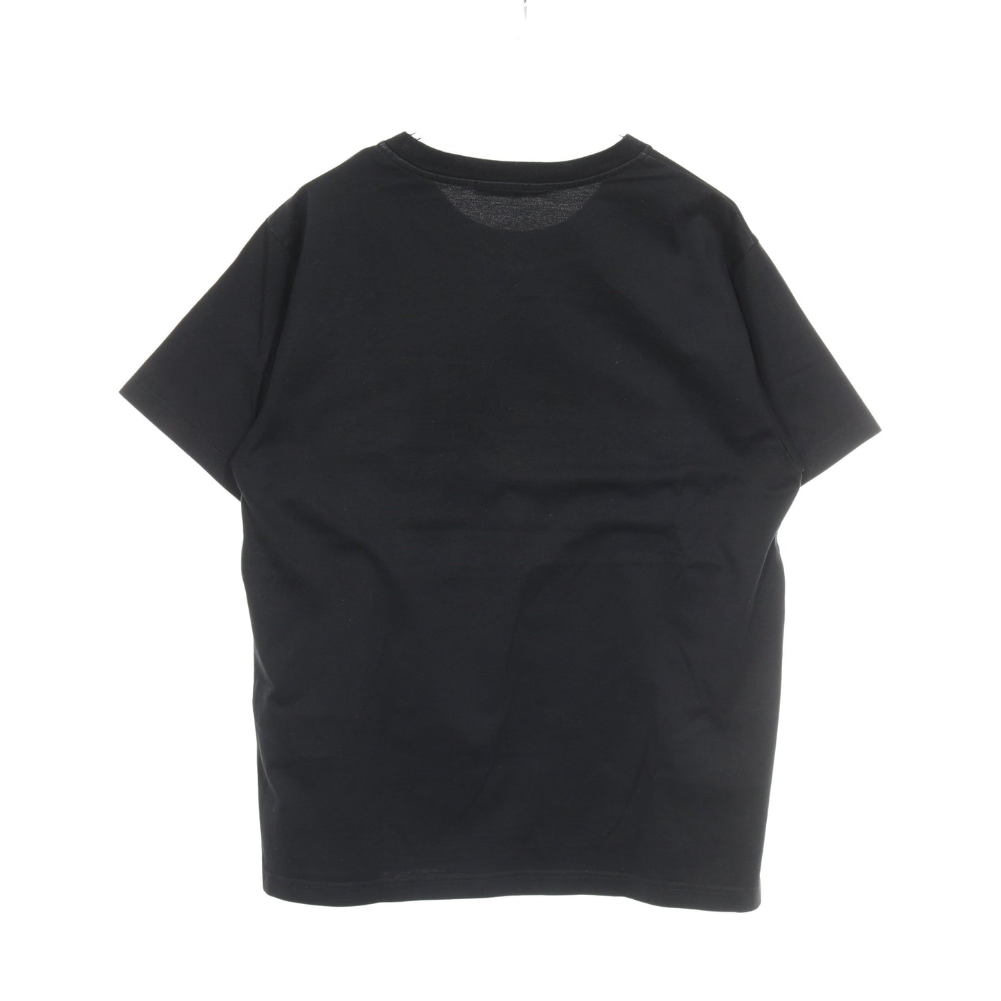 ロゴスタッズ ポケット付き 半袖Tシャツ コットン ブラック タトラス