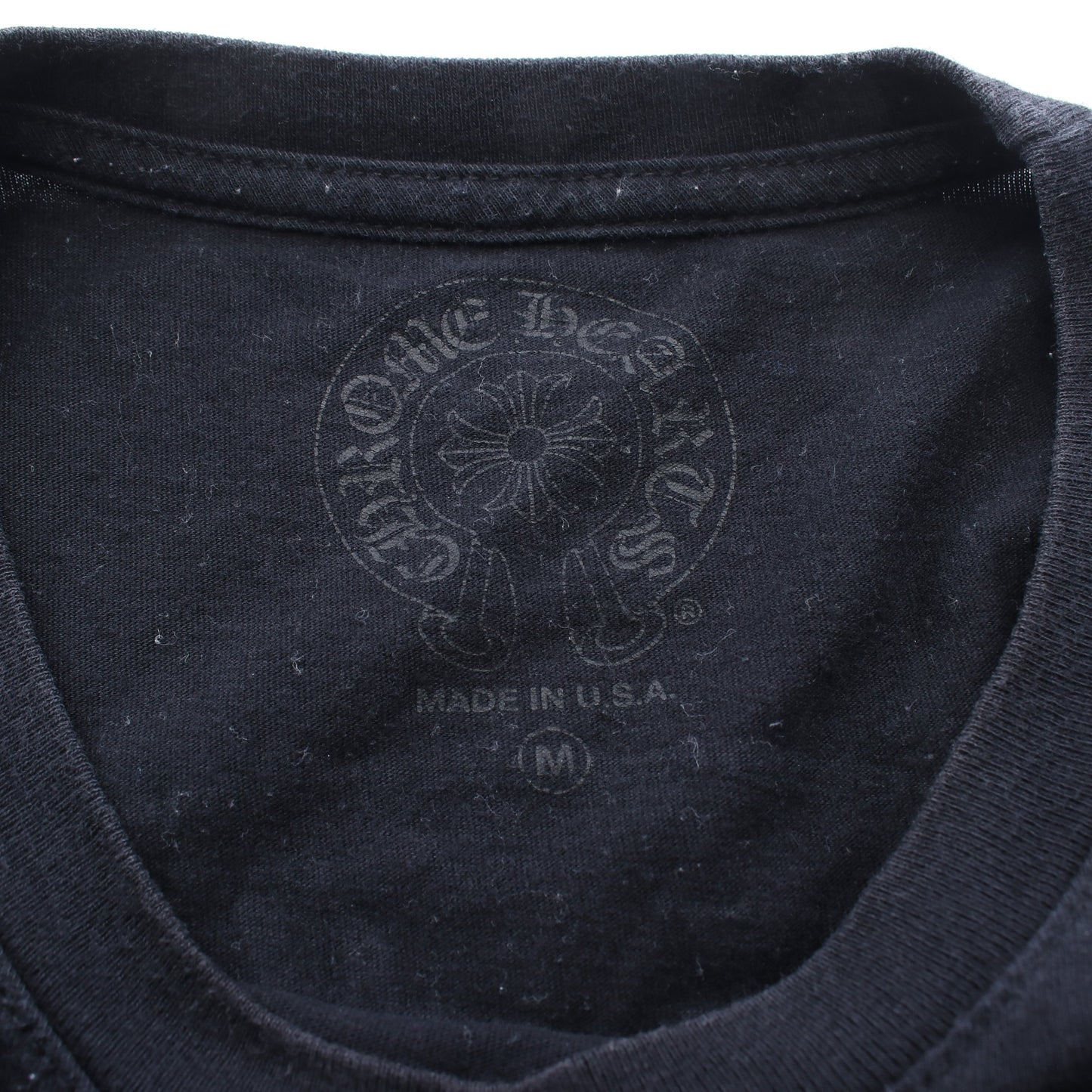 ホースシュー 半袖Tシャツ コットン ブラック クロムハーツ