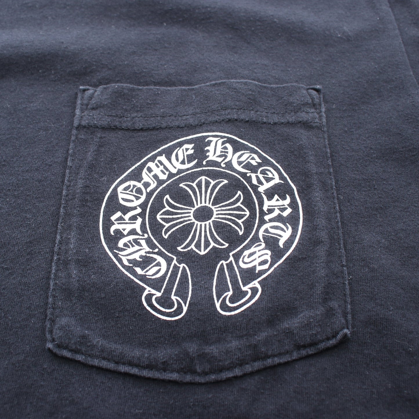 ホースシュー 半袖Tシャツ コットン ブラック クロムハーツ