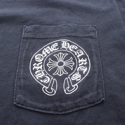 ホースシュー 半袖Tシャツ コットン ブラック クロムハーツ