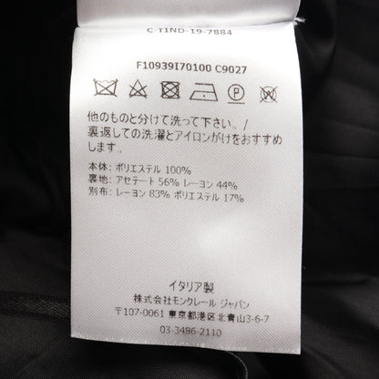 切替 ワンピース レーヨン ブラック モンクレール