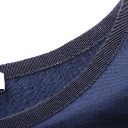 T-SHIRT GIROCOLLO 切替 Tシャツ 半袖Tシャツ コットン ネイビー モンクレール