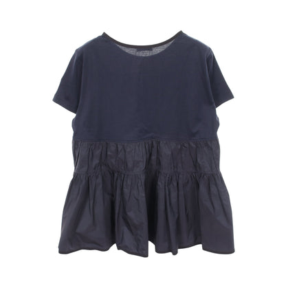 T-SHIRT GIROCOLLO 切替 Tシャツ 半袖Tシャツ コットン ネイビー モンクレール
