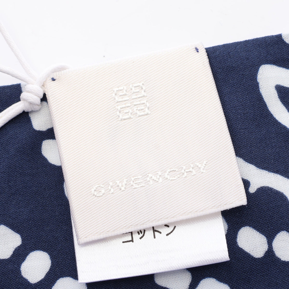 バンダナ リボン スカーフ コットン ネイビー ジバンシィ 財布・小物 GIVENCHY