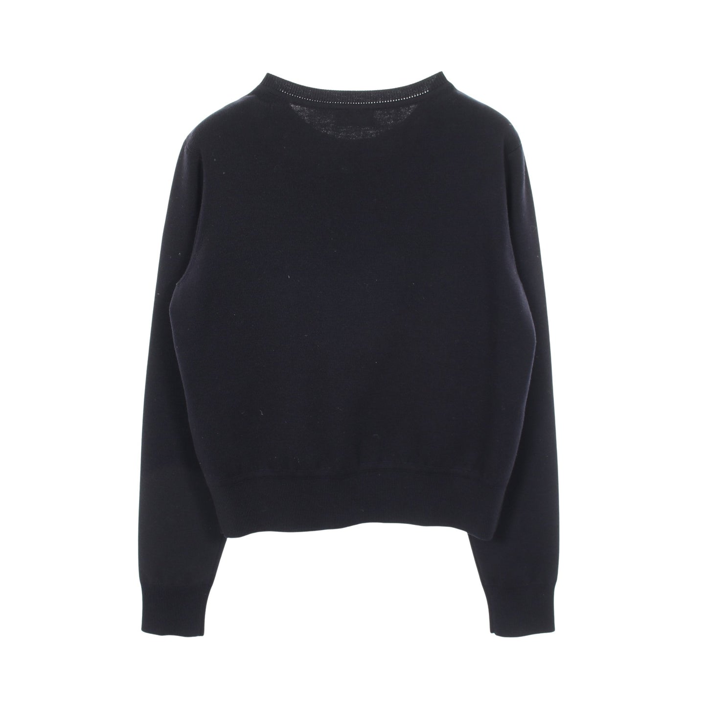 CARDIGAN TRICOT ニット切替 ダウンジャケット ナイロン ウール ネイビー モンクレール