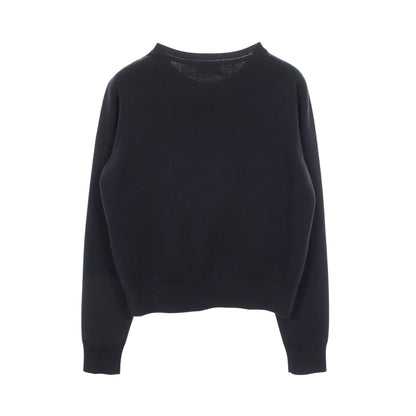 CARDIGAN TRICOT ニット切替 ダウンジャケット ナイロン ウール ネイビー モンクレール
