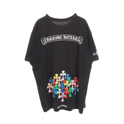 セメタリークロス 半袖Tシャツ コットン ブラック マルチカラー クロムハーツ