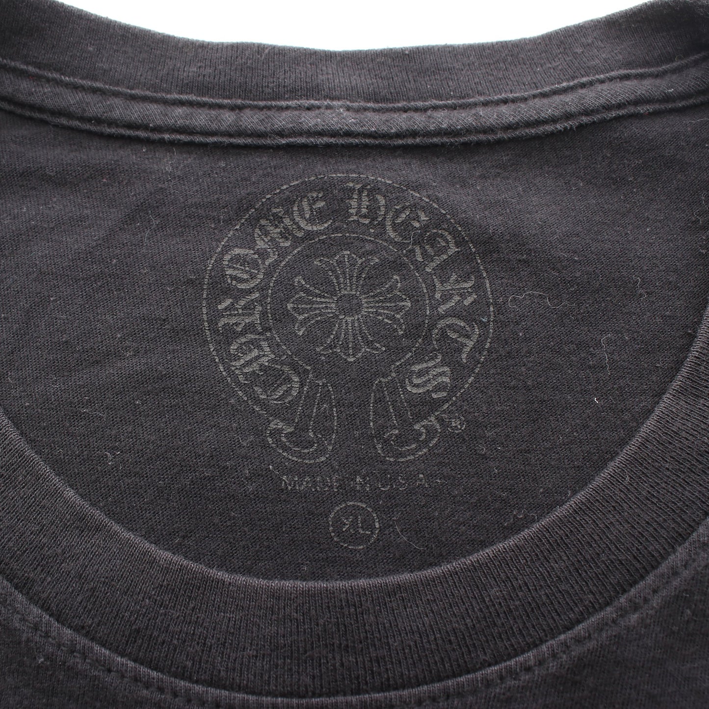 セメタリークロス 半袖Tシャツ コットン ブラック マルチカラー クロムハーツ