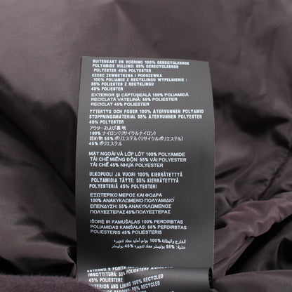 Re-Nylon フード付き 中綿 アノラック ジャケット ナイロン ブラック プラダ