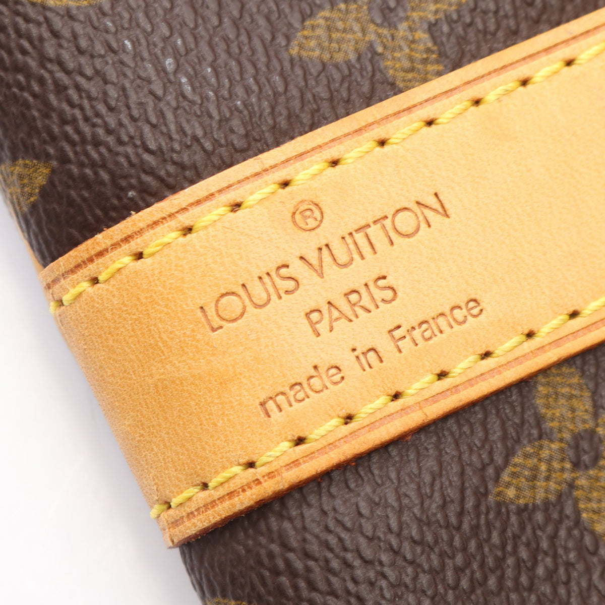 キーポル バンドリエール50 モノグラム 2WAY ボストンバッグ PVC レザー ブラウン ルイヴィトン バッグ LOUIS VUITTON
