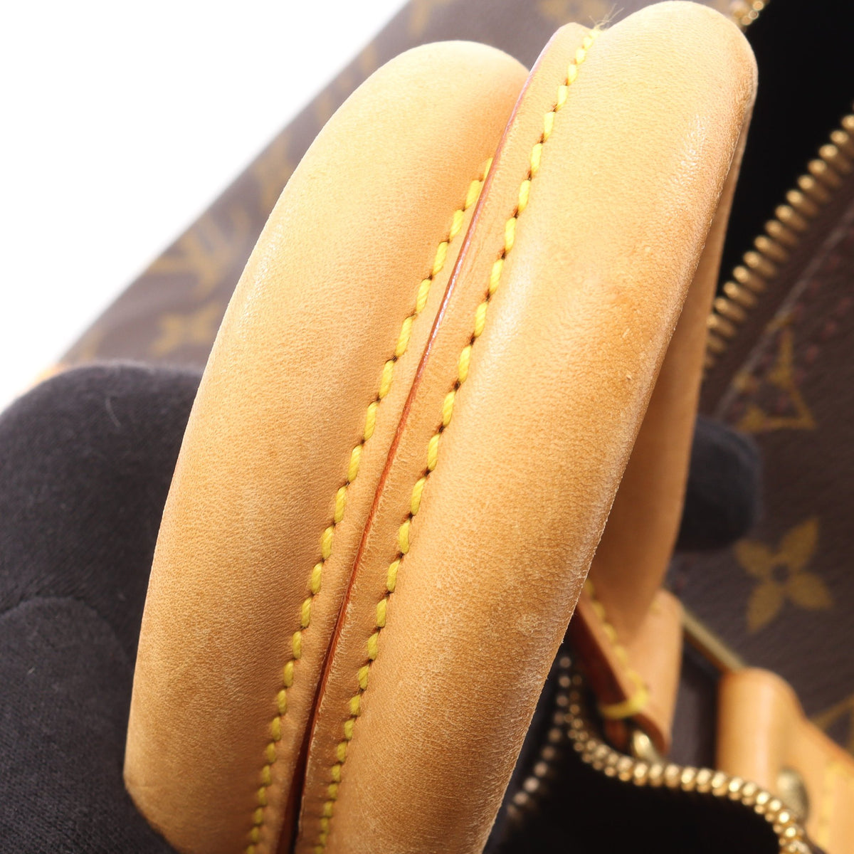 キーポル バンドリエール50 モノグラム 2WAY ボストンバッグ PVC レザー ブラウン ルイヴィトン バッグ LOUIS VUITTON