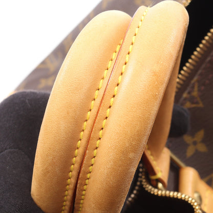 キーポル バンドリエール50 モノグラム 2WAY ボストンバッグ PVC レザー ブラウン ルイヴィトン バッグ LOUIS VUITTON