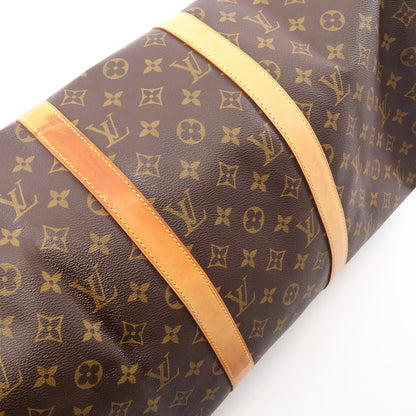 キーポル バンドリエール50 モノグラム 2WAY ボストンバッグ PVC レザー ブラウン ルイヴィトン バッグ LOUIS VUITTON