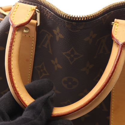 キーポル バンドリエール50 モノグラム 2WAY ボストンバッグ PVC レザー ブラウン ルイヴィトン バッグ LOUIS VUITTON