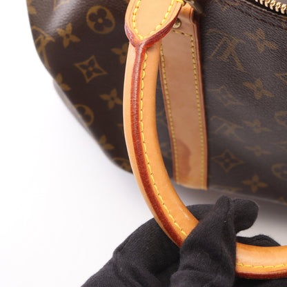キーポル50 モノグラム ボストンバッグ PVC レザー ブラウン ルイヴィトン バッグ LOUIS VUITTON