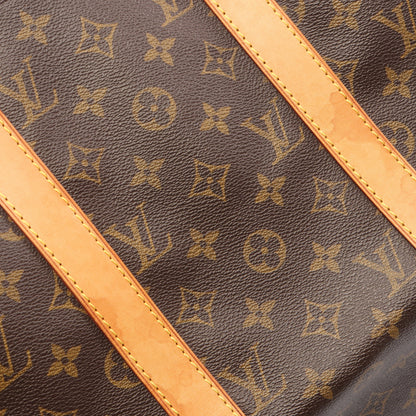 キーポル50 モノグラム ボストンバッグ PVC レザー ブラウン ルイヴィトン バッグ LOUIS VUITTON
