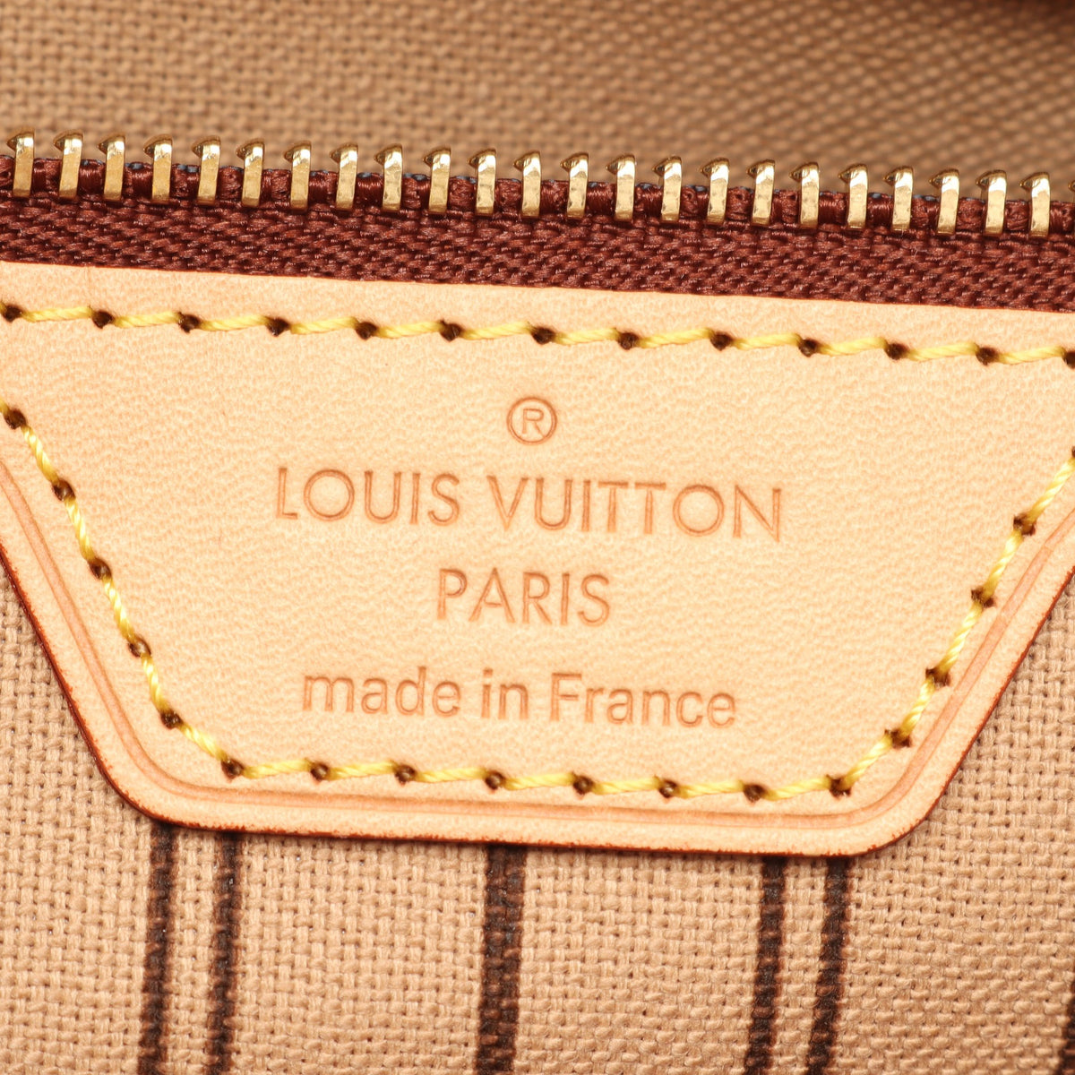 ネヴァーフルMM モノグラム ショルダーバッグ トートバッグ PVC レザー ブラウン ルイヴィトン バッグ LOUIS VUITTON