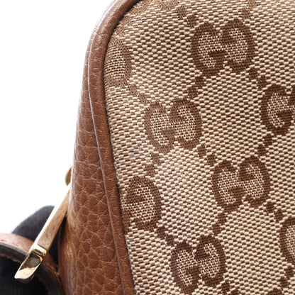 ブリー GGキャンバス ショルダーバッグ キャンバス レザー ベージュ ブラウン グッチ バッグ GUCCI