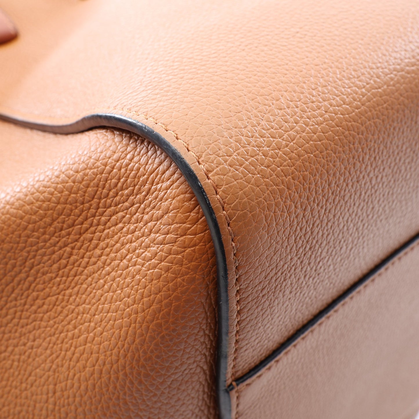 ハンモックバッグ スモール 2WAY ハンドバッグ レザー ブラウン ロエベ バッグ LOEWE