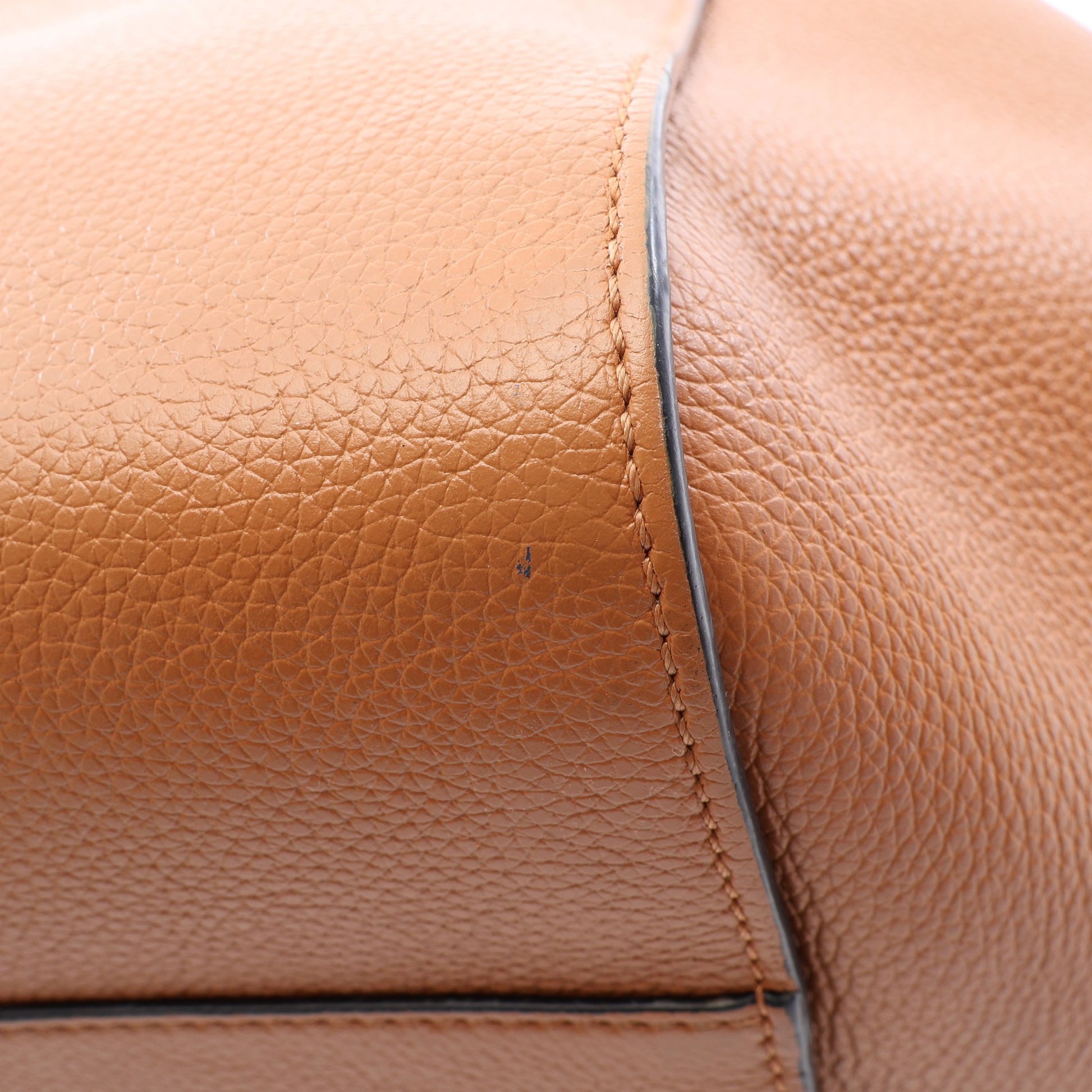 ハンモックバッグ スモール 2WAY ハンドバッグ レザー ブラウン ロエベ バッグ LOEWE