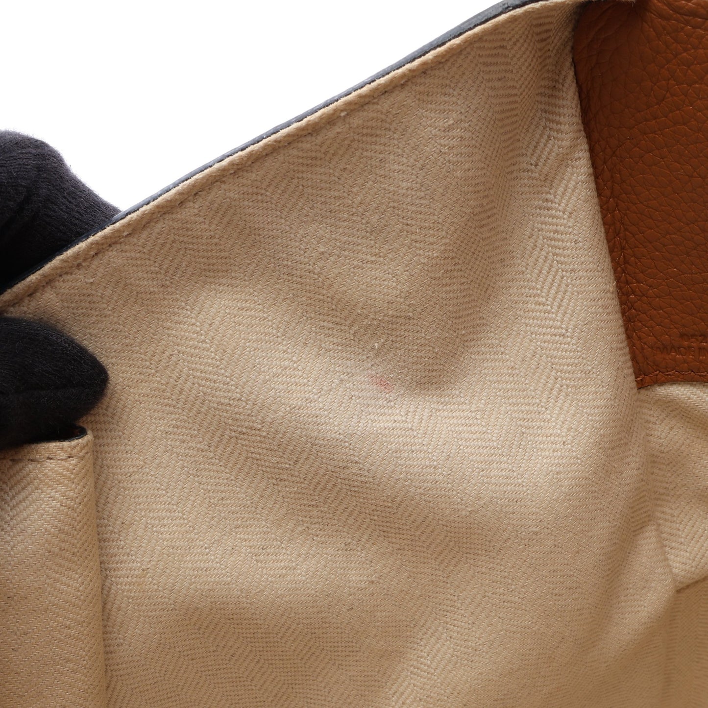 ハンモックバッグ スモール 2WAY ハンドバッグ レザー ブラウン ロエベ バッグ LOEWE