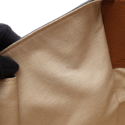 ハンモックバッグ スモール 2WAY ハンドバッグ レザー ブラウン ロエベ バッグ LOEWE