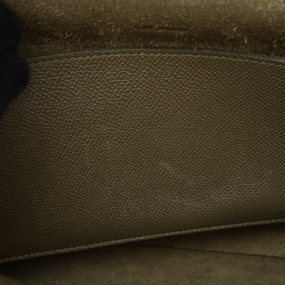 BELT BAG MICRO ベルトバッグ マイクロ 2WAY ハンドバッグ レザー カーキグリーン セリーヌ バッグ CELINE