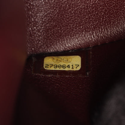 マトラッセ Wフラップ Wチェーンショルダーバッグ キャビアスキン ブラック ゴールド金具 シャネル バッグ CHANEL