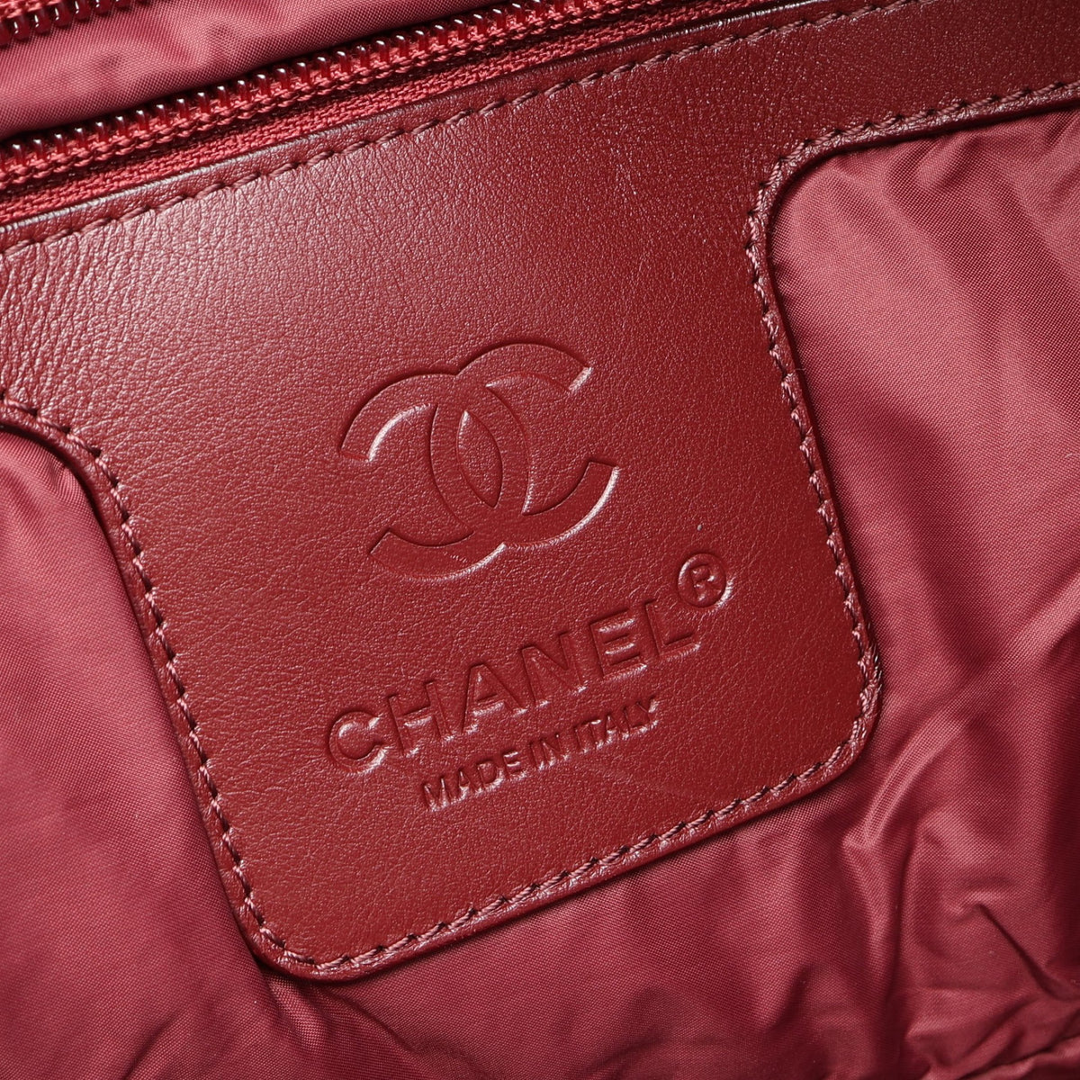 コココクーンMM ハンドバッグ トートバッグ ナイロン レザー ブラック シルバー金具 シャネル バッグ CHANEL