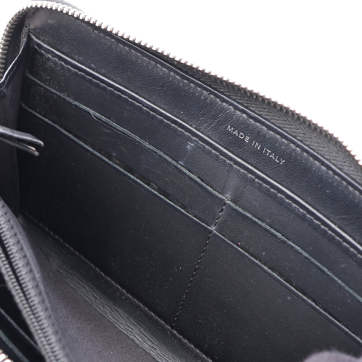 マトラッセ ラメ ラウンドファスナー長財布 キャビアスキン ブラック シルバー金具 シャネル 財布・小物 CHANEL