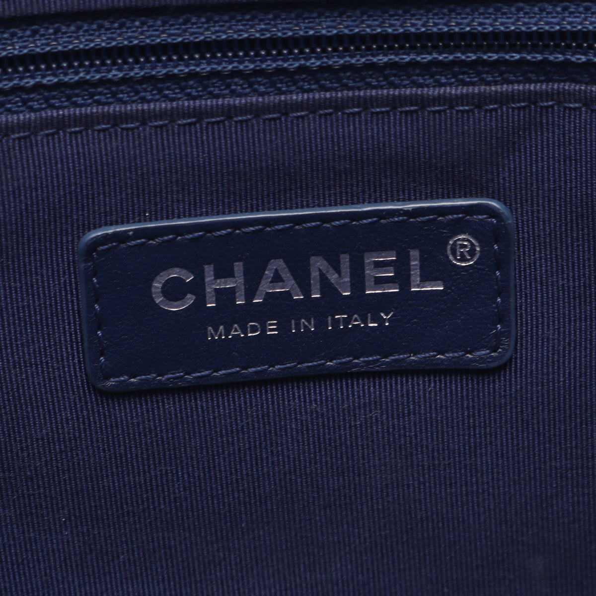 マトラッセ 2WAY ハンドバッグ トートバッグ キャビアスキン ブルー シルバー金具 シャネル バッグ CHANEL