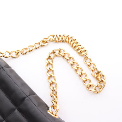 マトラッセ モノクローム チェーンショルダーバッグ レザー ブラック セリーヌ バッグ CELINE
