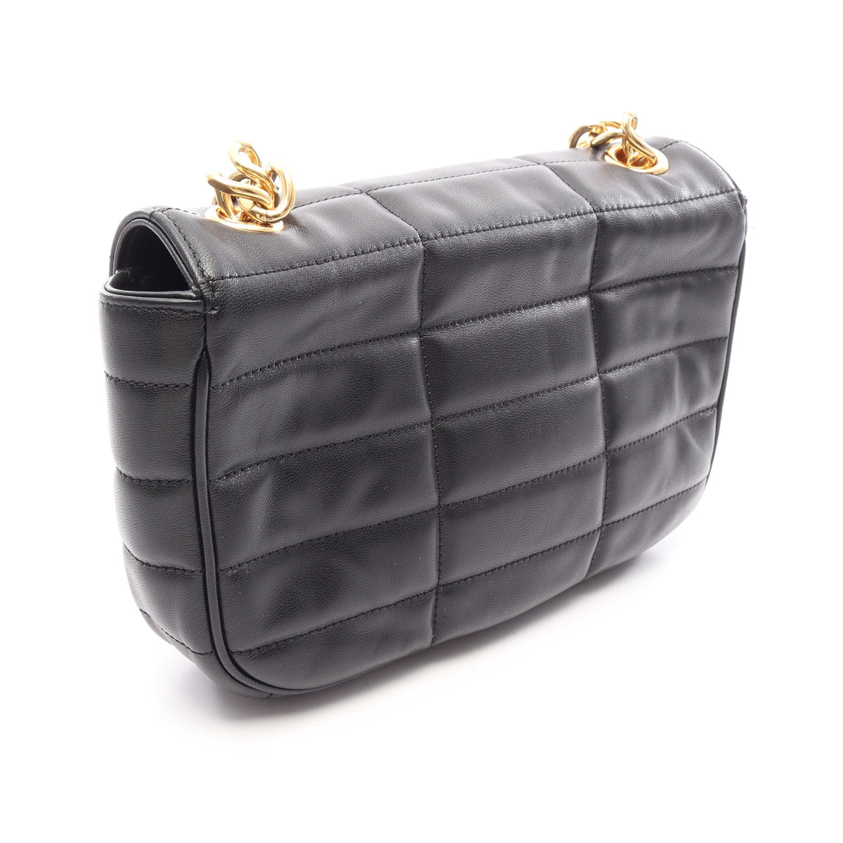マトラッセ モノクローム チェーンショルダーバッグ レザー ブラック セリーヌ バッグ CELINE