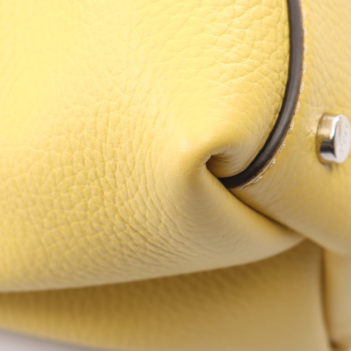 Tタイムレス マイクロ 2WAY ハンドバッグ レザー イエロー トッズ バッグ TOD'S
