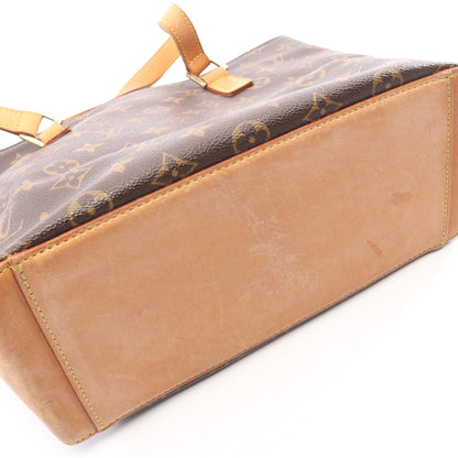 カバピアノ モノグラム ショルダーバッグ PVC レザー ブラウン ルイヴィトン バッグ LOUIS VUITTON
