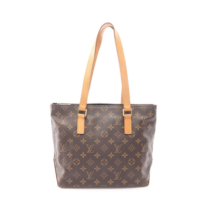 カバピアノ モノグラム ショルダーバッグ PVC レザー ブラウン ルイヴィトン バッグ LOUIS VUITTON