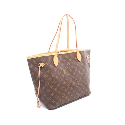 ネヴァーフルMM モノグラム ショルダーバッグ トートバッグ PVC レザー ブラウン ルイヴィトン バッグ LOUIS VUITTON