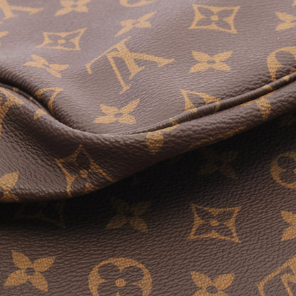 ネヴァーフルMM モノグラム ショルダーバッグ トートバッグ PVC レザー ブラウン ルイヴィトン バッグ LOUIS VUITTON