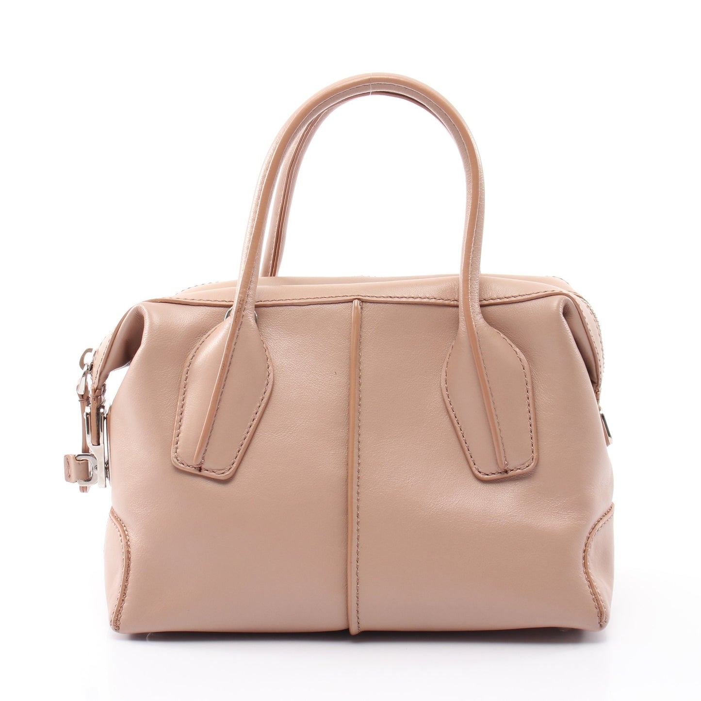 D-STYLING MINI ハンドバッグ レザー ピンクベージュ トッズ
