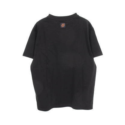 26SS エンベリッシュド シグネチャー ショートスリーブ 半袖Tシャツ コットン ブラック ルイヴィトン