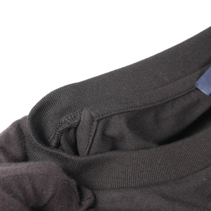 26SS エンベリッシュド シグネチャー ショートスリーブ 半袖Tシャツ コットン ブラック ルイヴィトン