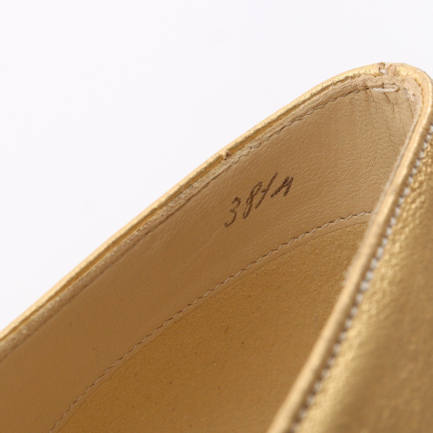 Ferragamo's Creations 500足限定 パンプス レザー ゴールド サルヴァトーレフェラガモ