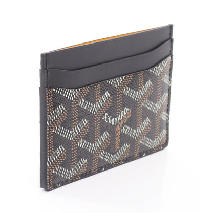 サン シュルピス カードケース コーティングキャンバス レザー ブラック ブラウン ホワイト ゴヤール 財布・小物 GOYARD