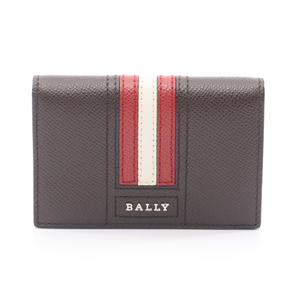 トレインスポッティング カードケース レザー ブラウン レッド ホワイト バリー 財布・小物 BALLY