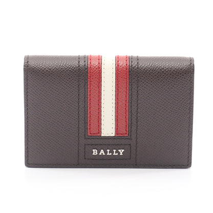 トレインスポッティング カードケース レザー ブラウン レッド ホワイト バリー 財布・小物 BALLY